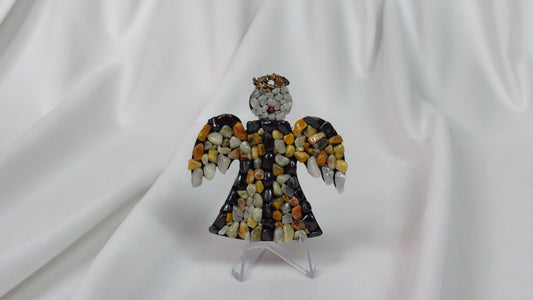 Înger Mov-Portocaliu